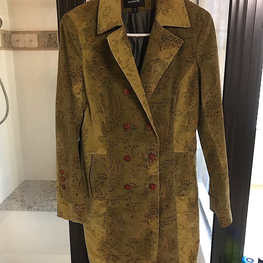 Long dress coat made by express